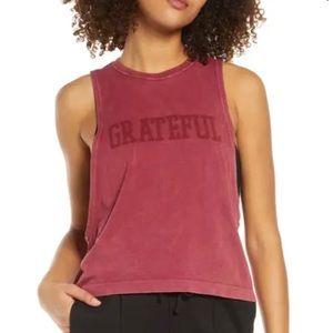 Spiritual Gangster Supernova Grateful Tank in Berry, M/L